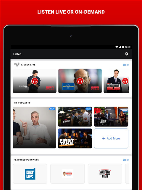 ESPN app下载 ESPN(体育节目直播软件) v6.94.0 安卓手机版官方下载