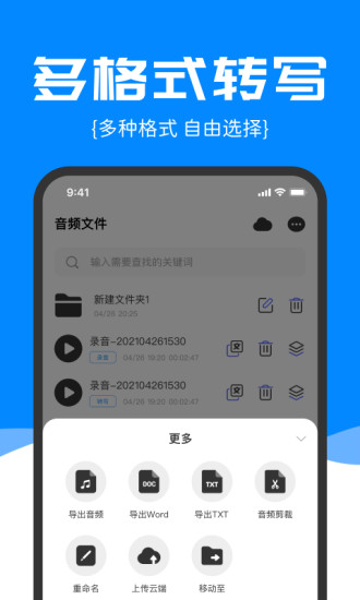 精准录音转文字app下载 精准录音转文字(手机录音软件) v2.0.24 安卓手机版官方下载