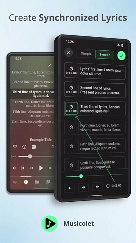 Musicolet app下载 Musicolet(音乐播放器) v6.11.1 安卓手机版官方下载