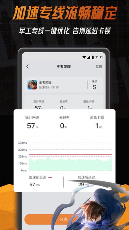 小6加速器app下载 小6加速器(游戏加速辅助软件) v2.0.4.2 安卓版官方下载