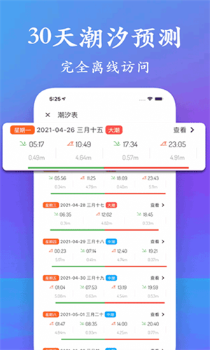 潮汐表app免费版