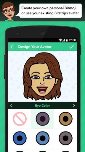 Bitmoji(Bitstrips app)