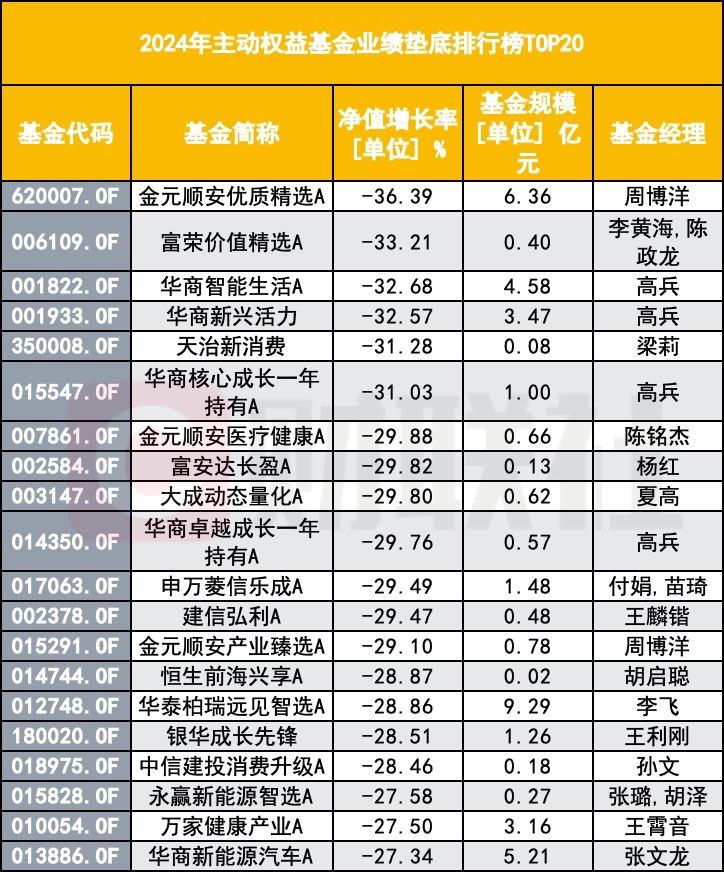 近三成主动权益基金2024年收益为负-第1张图片-欧意下载