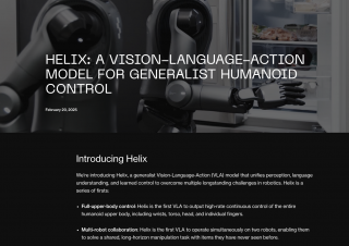 Figure AI发布全新通用具身智能模型Helix