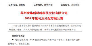 世华科技2024年净利润增长44.56%
