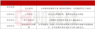 龙光控股发布21笔债券重组方案