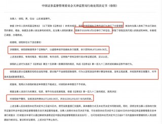 股市操纵者被罚近4亿元