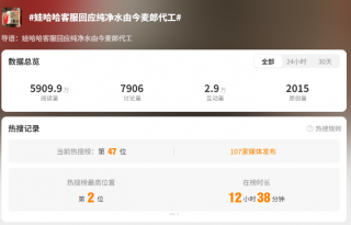 娃哈哈回应代工合作终止传闻